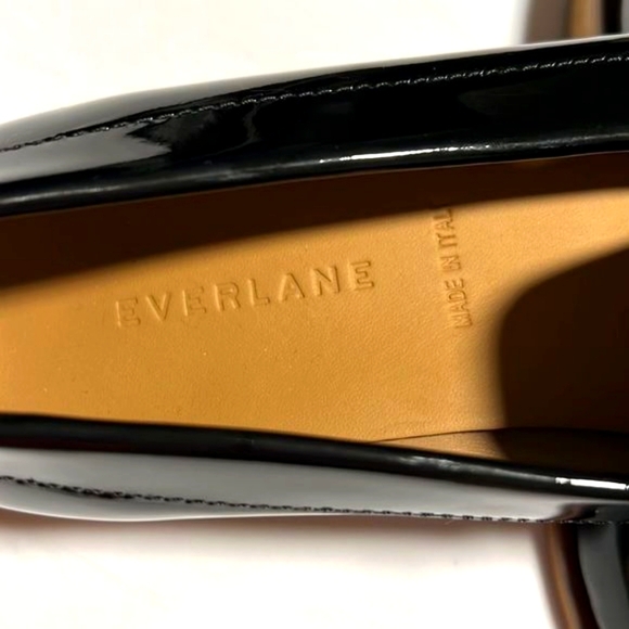 NEW EVERLANE " THE MODERN OXFORD BLACK LOAFERS" WOMEN'S SIZE 10.5 - Picture 9 of 12